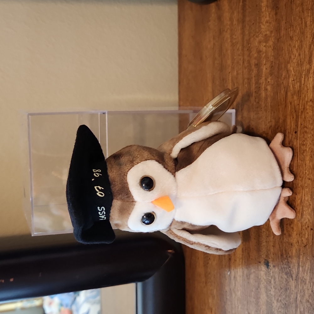 TY Beanie Baby-Wise w/plc
